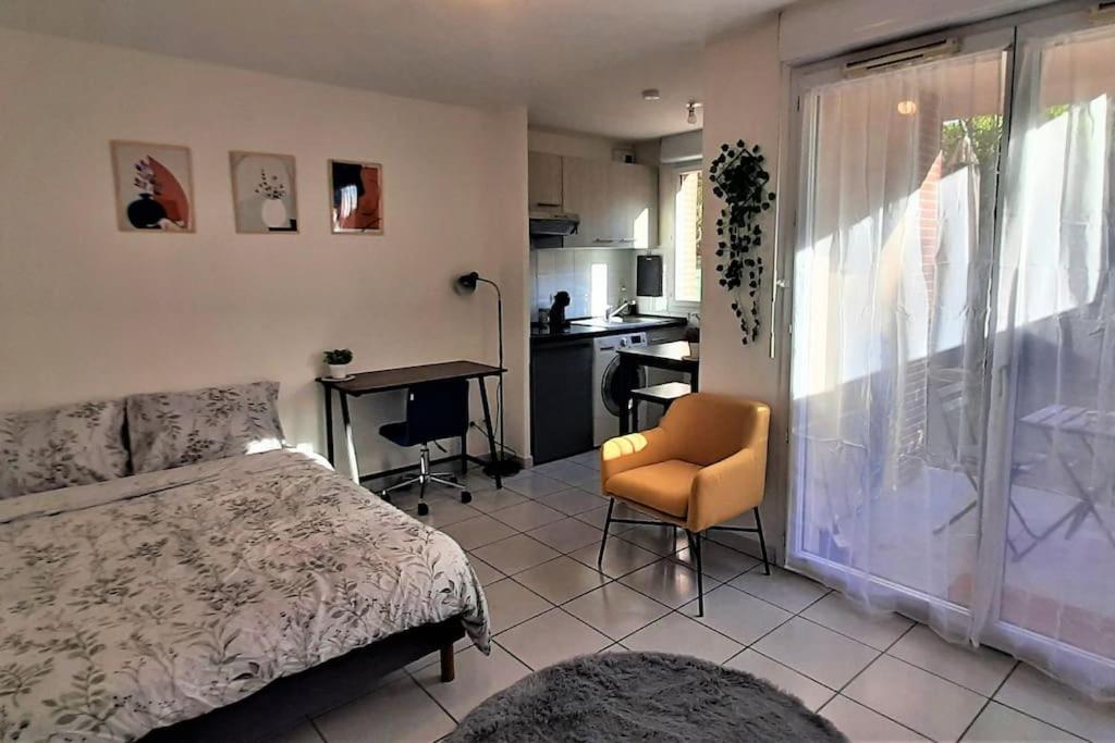 Studio Charmant Et Moderne Grand Confort Toulouse Dış mekan fotoğraf